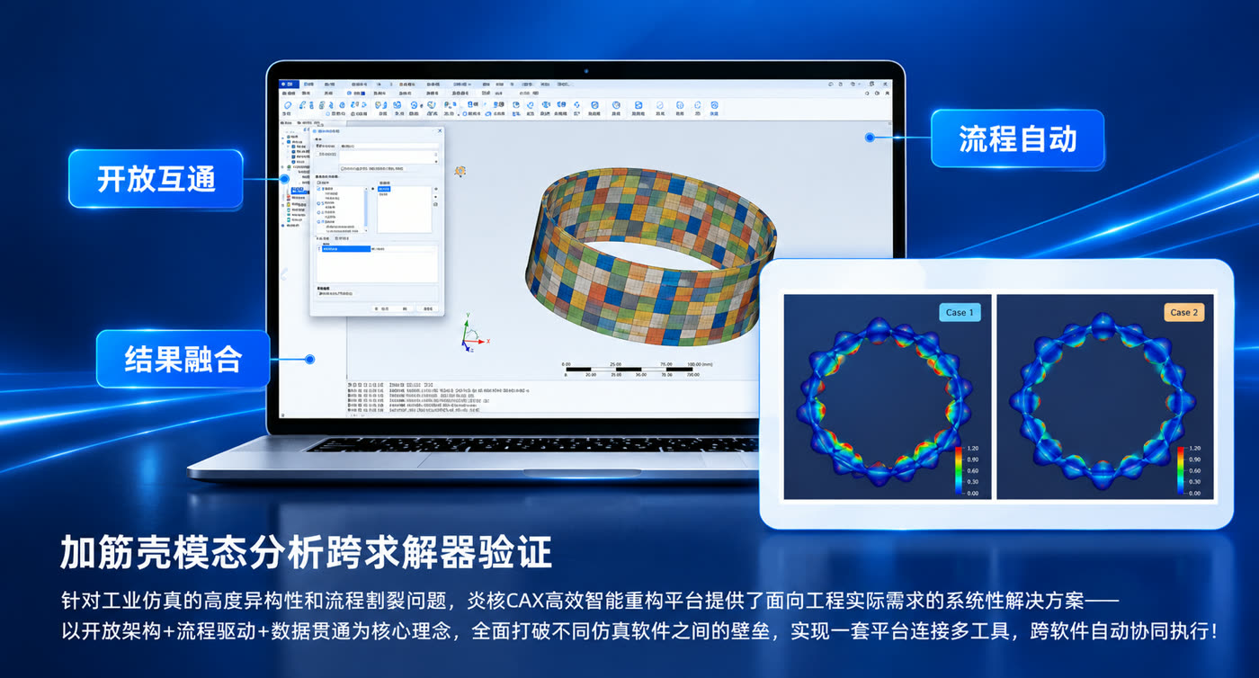 加筋壳体态分析求解器 Banner