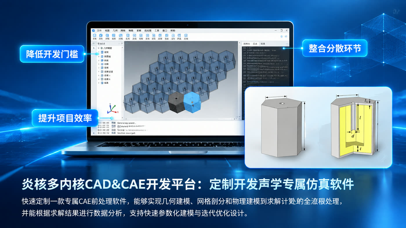 炎核多内核 CAD & CAE 开发平台 Banner
