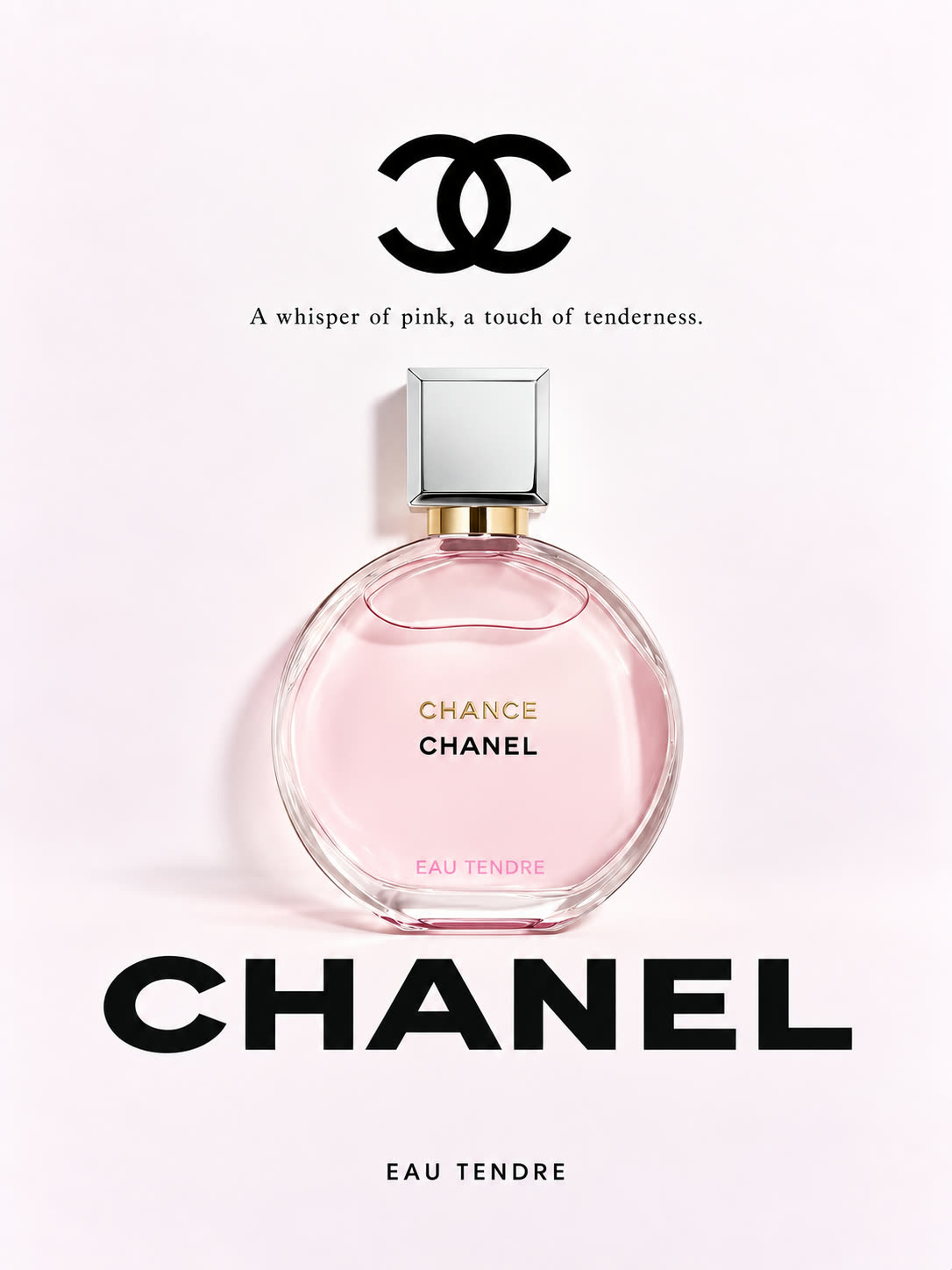 CHANEL CHANCE 香水产品主视觉海报